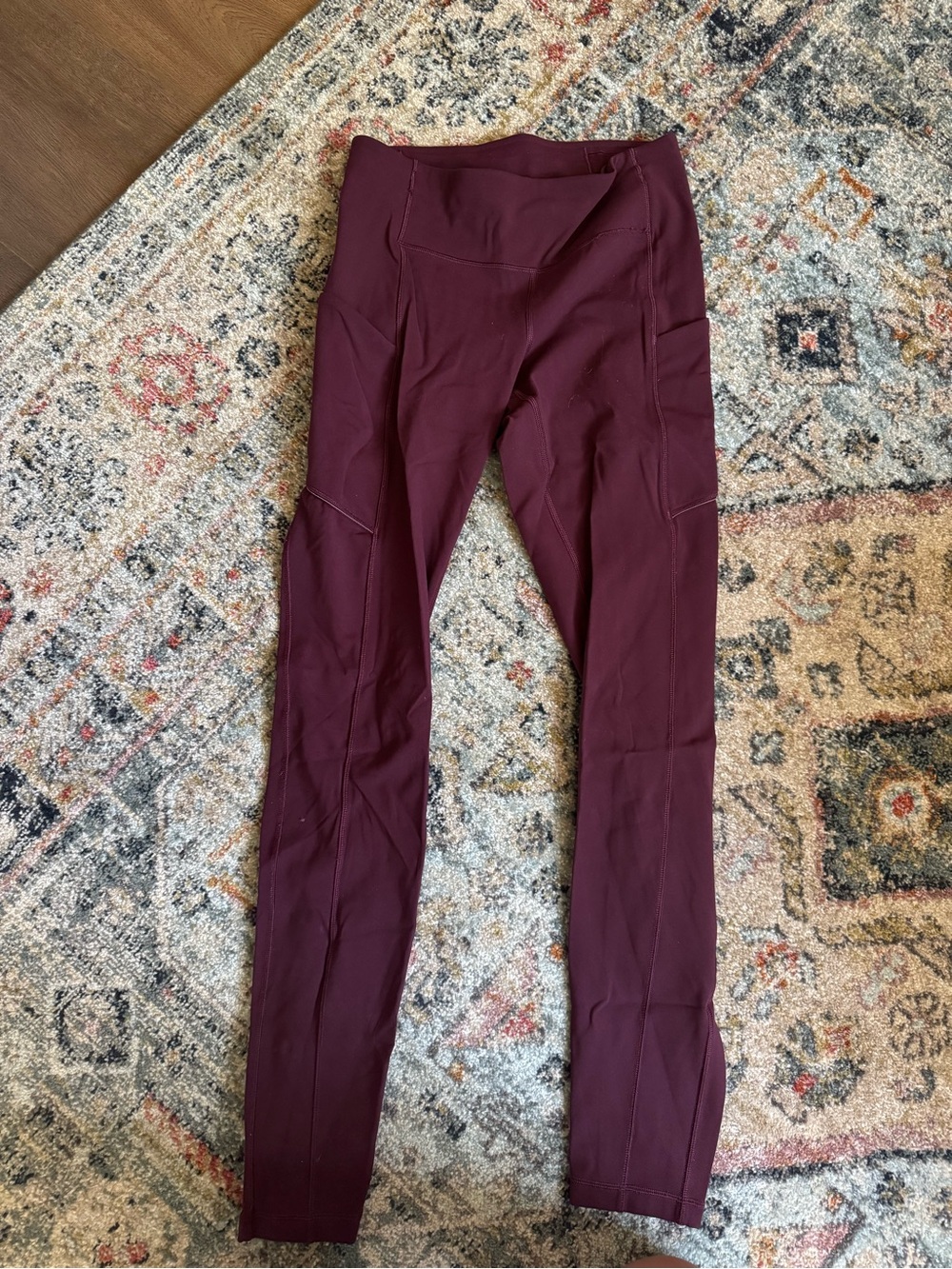 lululemon athletica Women's Burgundy Leggings